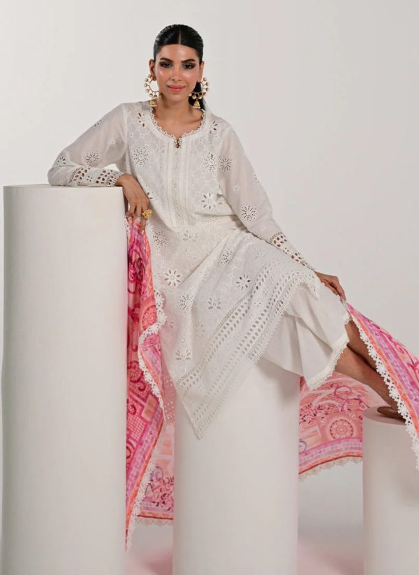 Summer Rtw  24 - 3 Pc Embroidered Suit Icse-213513 Online