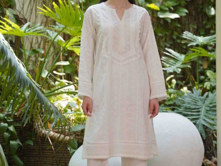 Eid Edit  24 - Firn Kurta - White on Sale