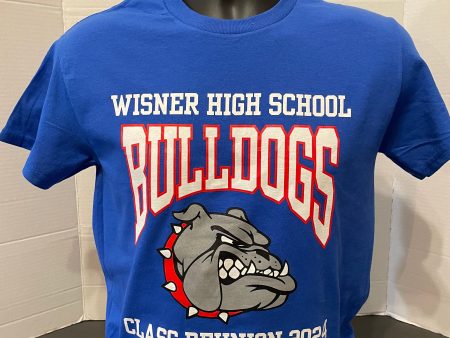 Wisner High Reunion TShirt Bulldogs Online Hot Sale