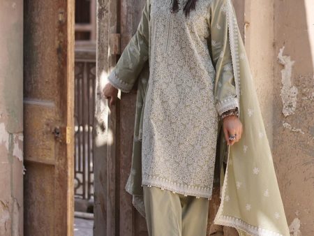 Summer Rtw  24 - 3 Pc Embroidered Suit Icse-213152 Supply