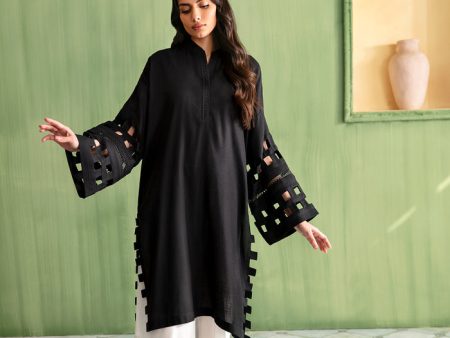 Casual Pret  24 - Black Cherry Kurta Online Hot Sale