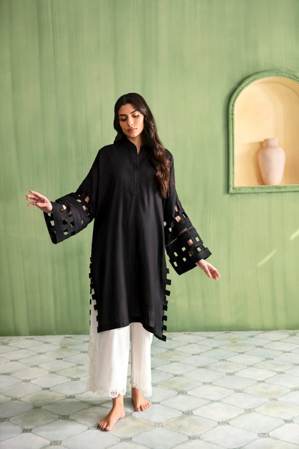 Casual Pret  24 - Black Cherry Kurta Online Hot Sale