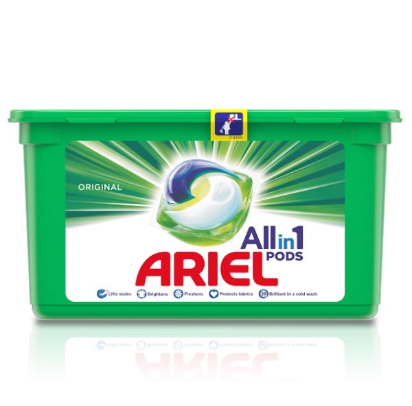 Ariel Original All-in-1 Pods Washing Tablets 12 Wash Cheap