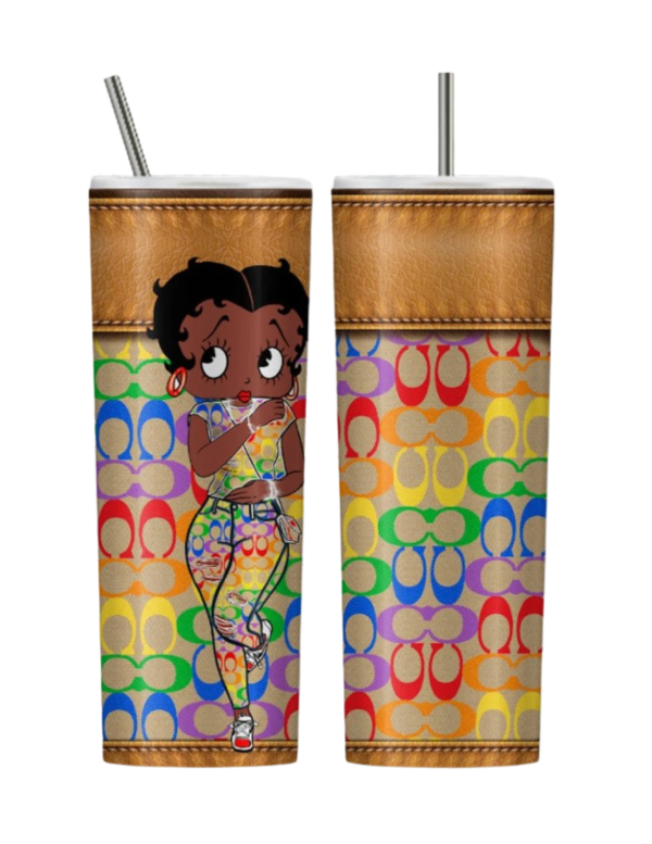 Rainbow Betty Boop Tumbler Cheap