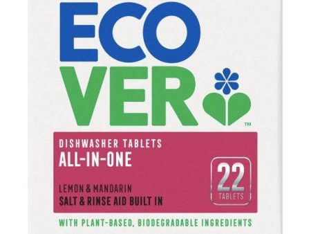 Ecover All-In-One Dishwasher Tablets - 440gr Cheap