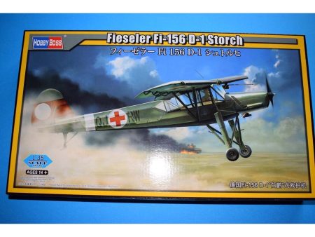 1 35 Fieseler Fi-156 D-1 Storch Plastic Model Kit Discount