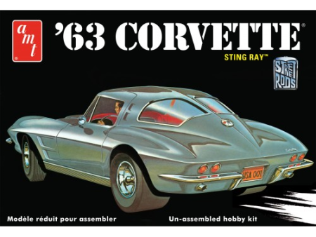 1 25 1963 Chevy Corvette Plastic Model Kit Online Hot Sale