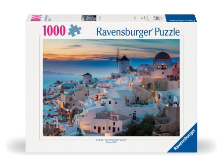 1000pc Evening in Santorini Puzzle Online