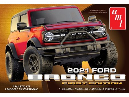 1 25 2021 Ford Bronco 1st Edition Plastic Model Kit Online Sale