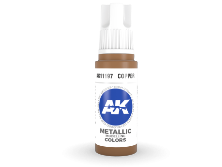 3 Gen Acrylics - Copper 17ml Online now