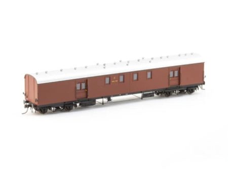 HO KP001 KP 651 Plain bearing bogies Indian Red Silver Roof For Cheap