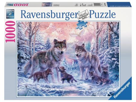 1000pc Arctic Wolves Puzzle For Sale