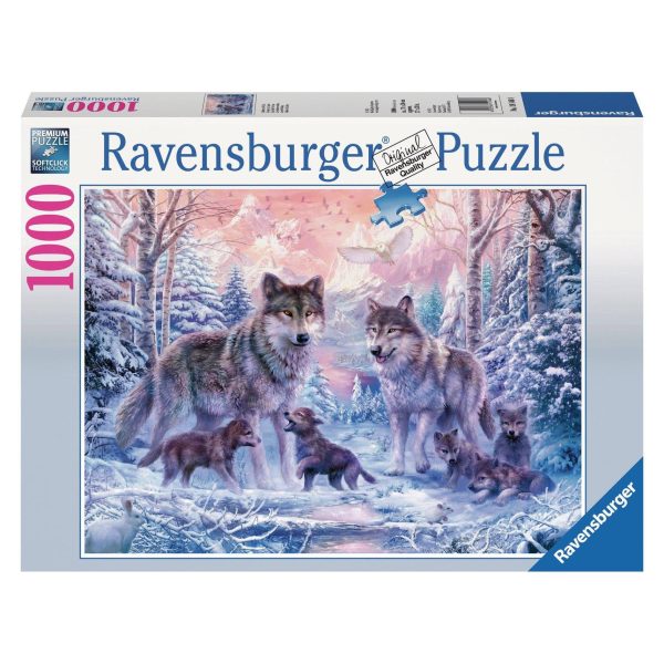 1000pc Arctic Wolves Puzzle For Sale