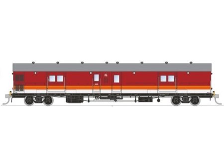 HO LHO007 LHY1622 SRA Livery Double Door YMC bogie Fashion