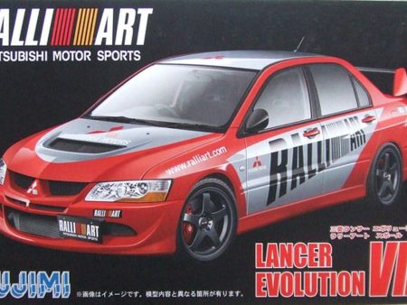 1 24 Mitsubishi Lancer Evolution VIII RALLIART (ID-148) Plastic Model Kit Sale