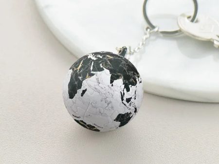 24pc Keychain Marble Earth Puzzle Discount