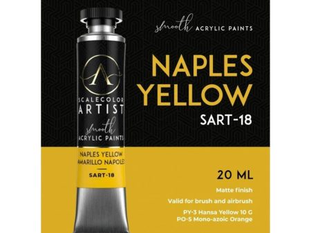 Scalecolor Artist Yellow Naples 20ml Discount