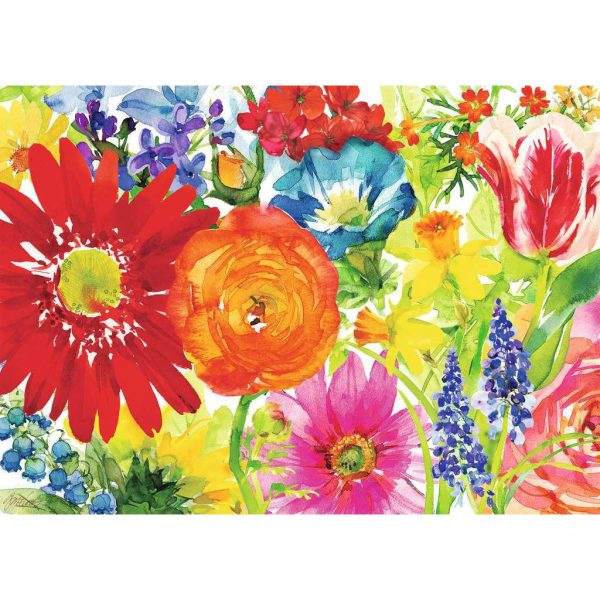 1000pc Abundant Blooms Puzzle For Cheap