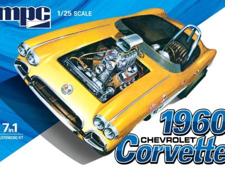 1 25 1960 Chevy Corvette 7-in-1 Plastic Model Kit Online