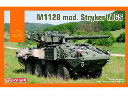 1 72 M1128 Mod. Stryker MGS Plastic Model Kit Hot on Sale