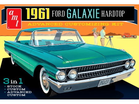 1 25 1961 Ford Galaxie Hardtop Plastic Model Kit Hot on Sale