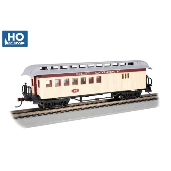 HO Old Time Coach Clerestory Roof - Combine - Old Colony RR Online