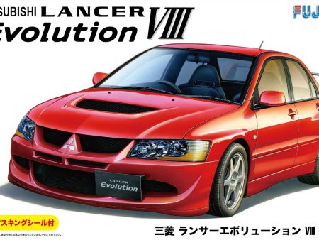 1 24 Mitsubishi Lancer Evolution VIII GSR with Window Frame Masking (ID-180) Plastic Model Kit For Discount