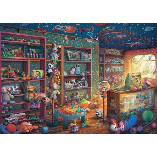 1000pc Abandoned: Tattered Toy Store Puzzle Online Sale