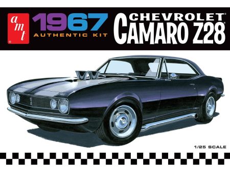 1 25 1967 Chevy Camaro Z28 Plastic Model Kit on Sale