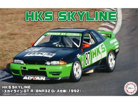 1 24 HKS Skyline (Skyline GT-R (BNR32 Gr.A) 1992) (ID-304) Plastic Model Kit on Sale