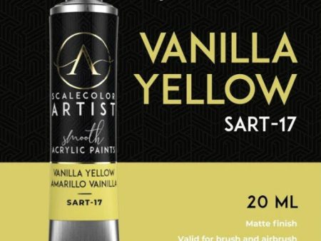 Scalecolor Artist Vanilla Yellow 20ml Hot on Sale