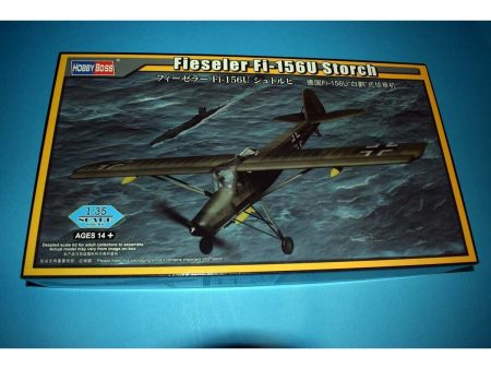 1 35 Fieseler Fi-156U Storch Plastic Model Kit For Sale