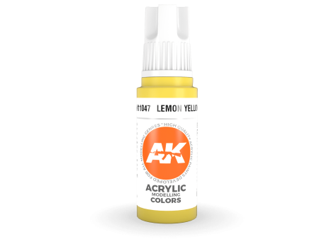 3 Gen Acrylics - Lemon Yellow 17ml on Sale