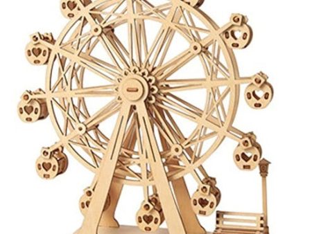 Classical 3D Wooden Ferris Wheel Online