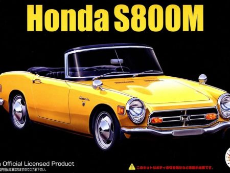 1 24 Honda S800M (ID-309) Plastic Model Kit Supply