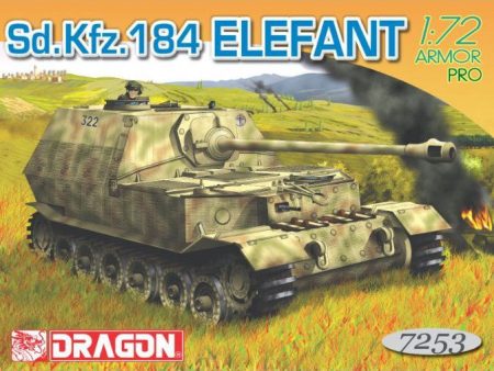 1 72 Sd.Kfz.184 Elefant Plastic Model Kit For Cheap