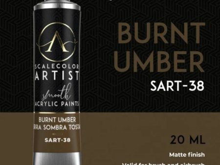 Scalecolor Artist Burnt Umber 20ml Online now