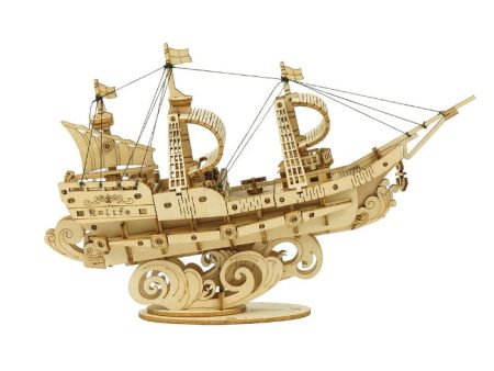 Classical 3D Wooden Sailing Ship Sale