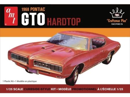 1 25 1968 Pontiac GTO Hardtop Craftsman Plus Plastic Model Kit For Sale