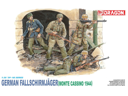 1 35 German Fallschirmjäger (Monte Cassino 1944) Plastic Model Kit For Discount