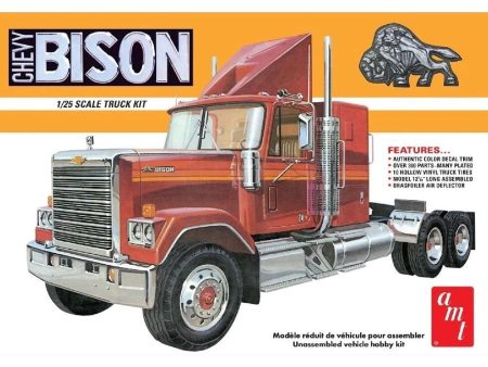 1 25 Chevrolet Bison Conventional Tractor Plastic Model Kit Hot on Sale