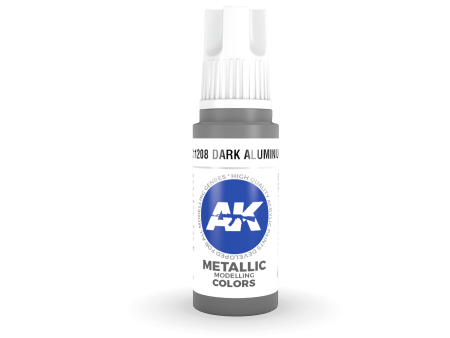 3 Gen Acrylics - Dark Aluminium 17ml Supply