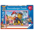 2x24pc Paw Patrol Little Dogs - Big Heroes Puzzle For Discount