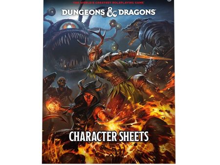 D&D 2024 Character Sheets Supply