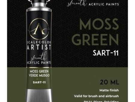 Scalecolor Artist Moss Green 20ml Hot on Sale