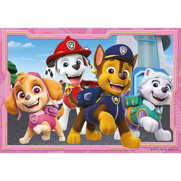 2x24pc Paw Patrol Little Dogs - Big Heroes Puzzle For Discount