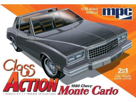 1 25 1980 Chevy Monte Carlo  Class Action  2T Plastic Model Kit Fashion