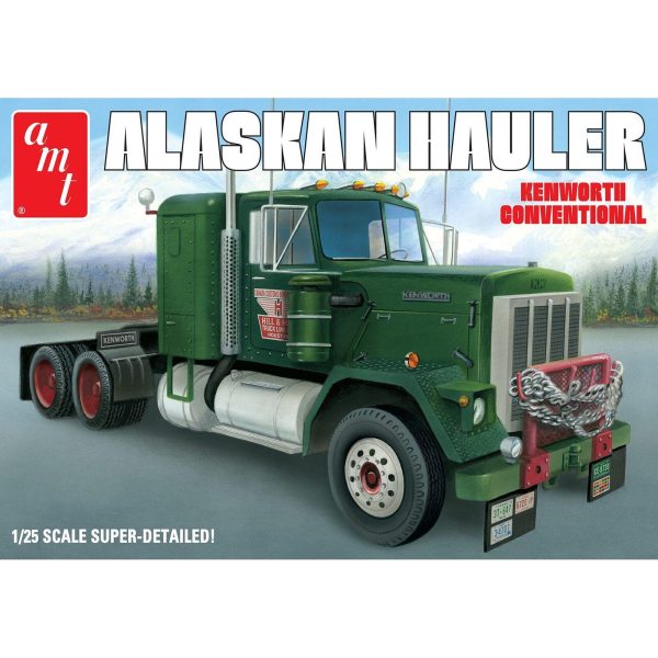 1 25 Alaskan Hauler Kenworth Tractor Plastic Model Kit For Sale