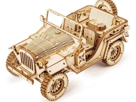 DIY 1 18 Army Field Car Cheap