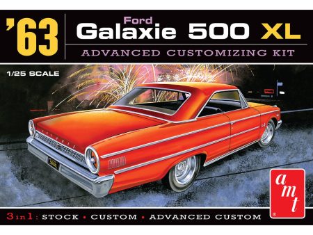 1 25 1963 Ford Galaxie Plastic Model Kit Online Hot Sale